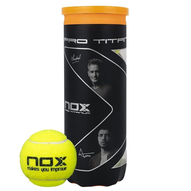 Mi opinión sobre las pelotas de pádel NOX Pro Titanium.