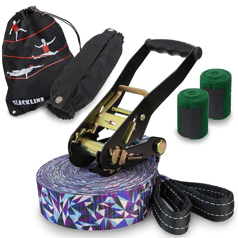 ALPIDEX Slackline Set 15 m